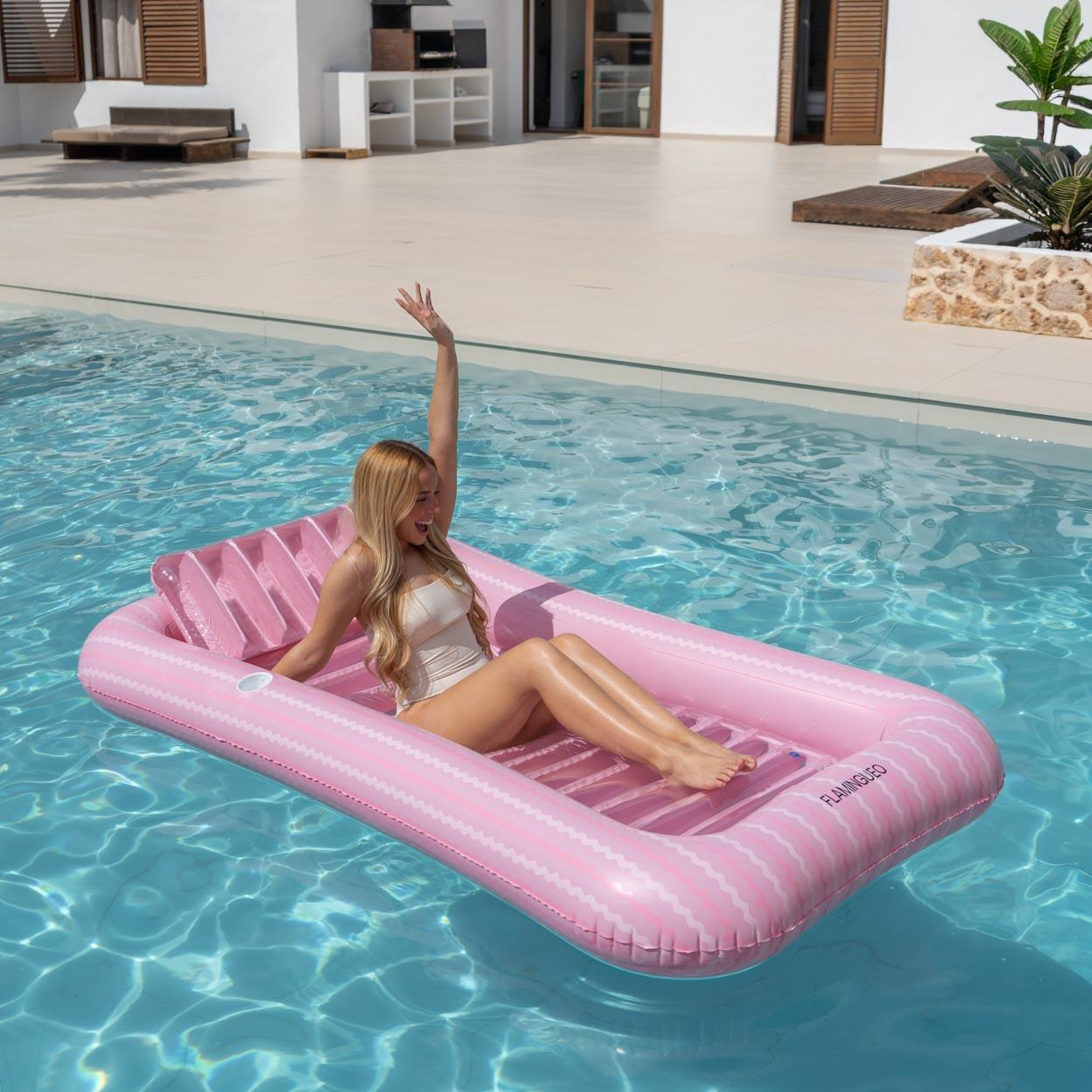 Porte-Boissons Flottant Nuage Gonflable - Blanc - Piscine et Plage - 8 Trous Blanc Porte-Boissons Flottant Nuage Gonflable - Blanc - Piscine et Plage - 8 Trous Blanc