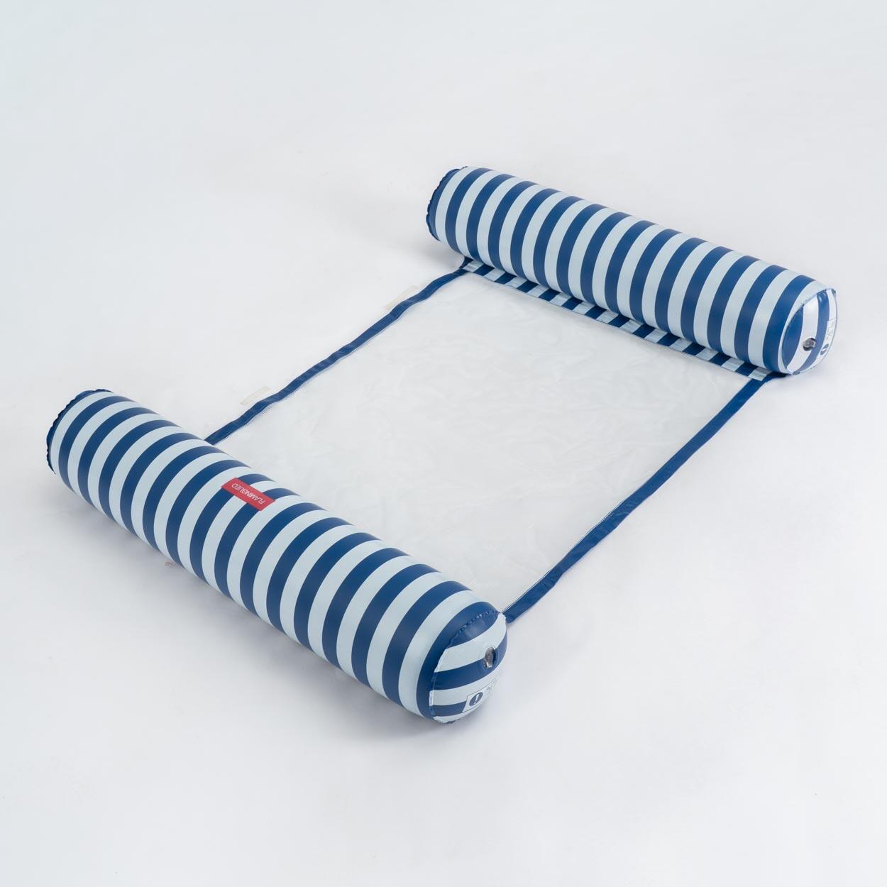 Flamingueo Colchoneta piscina hamaca pvc azul 5/5