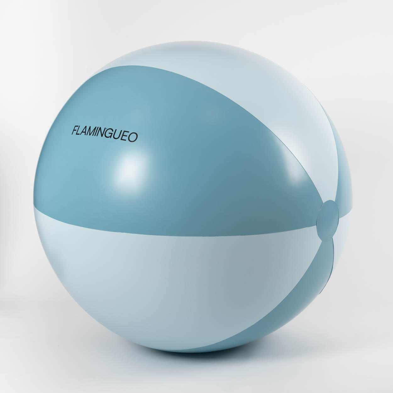 Flamingueo Pelota Hinchable Piscina Playa PVC Azul 2/4