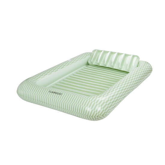Flamingueo Bouee Piscine Matelas Gonflable PVC Vert