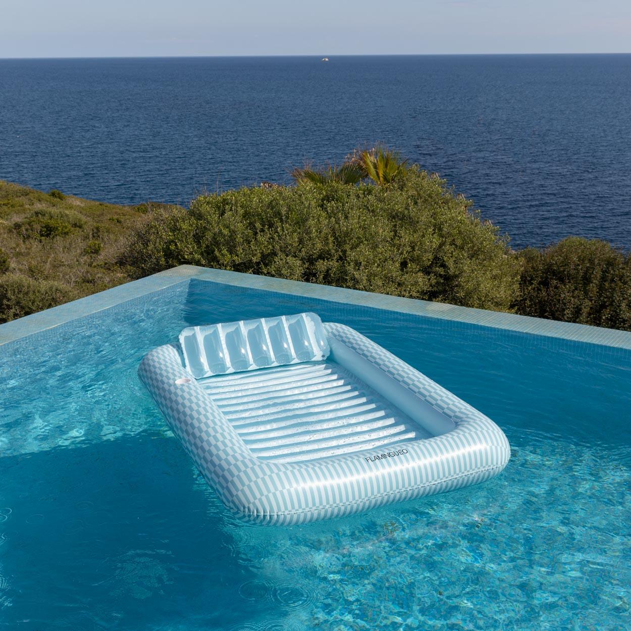 Flamingueo Materassino Gonfiabile PVC Blu 6/6