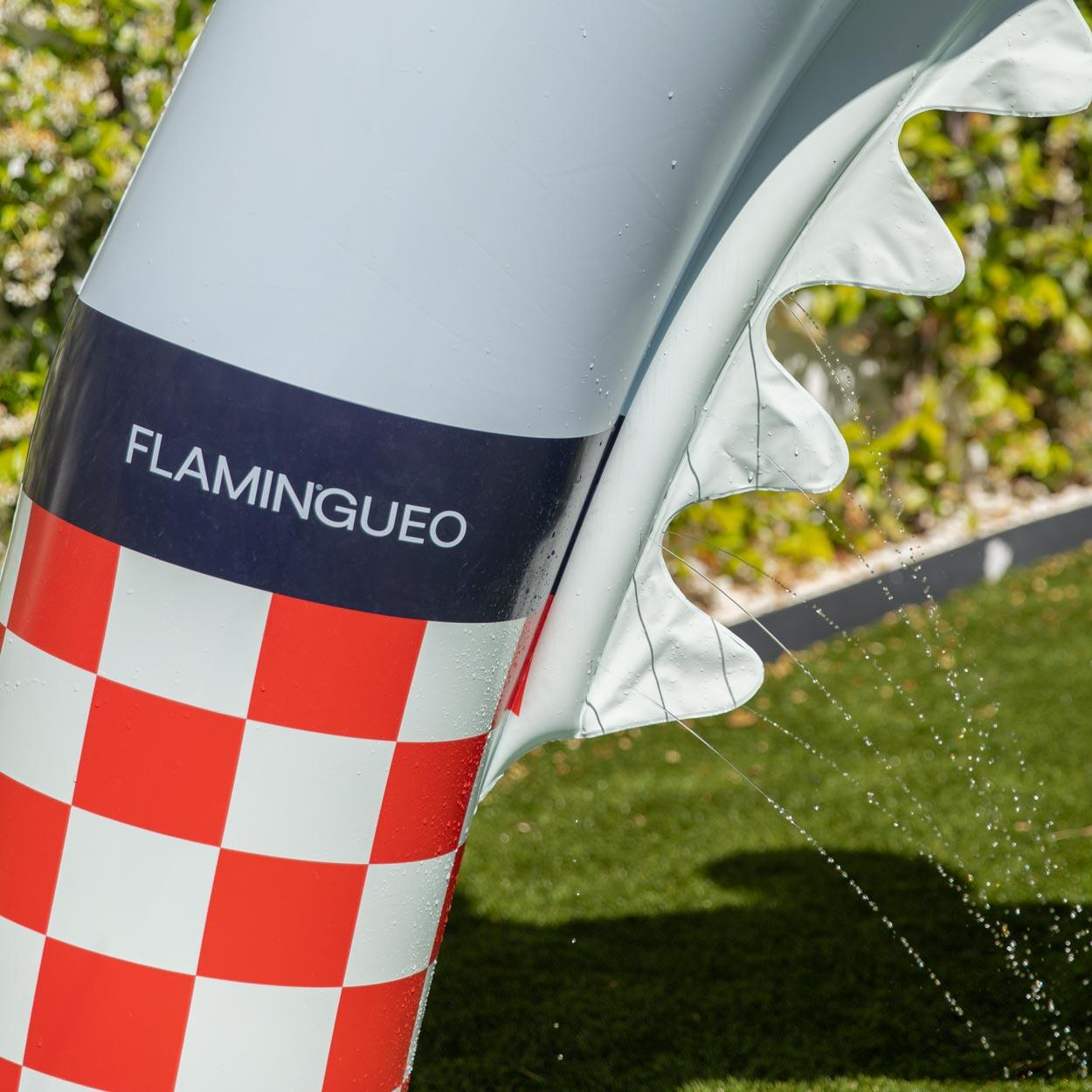 Flamingueo Bouee Piscine Enfants PVC Bleu 5/7