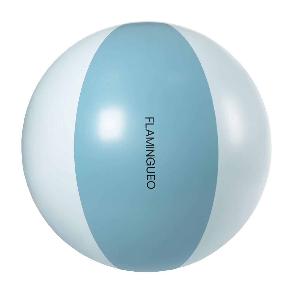 Flamingueo Pelota Hinchable Piscina Playa PVC Azul 1/4