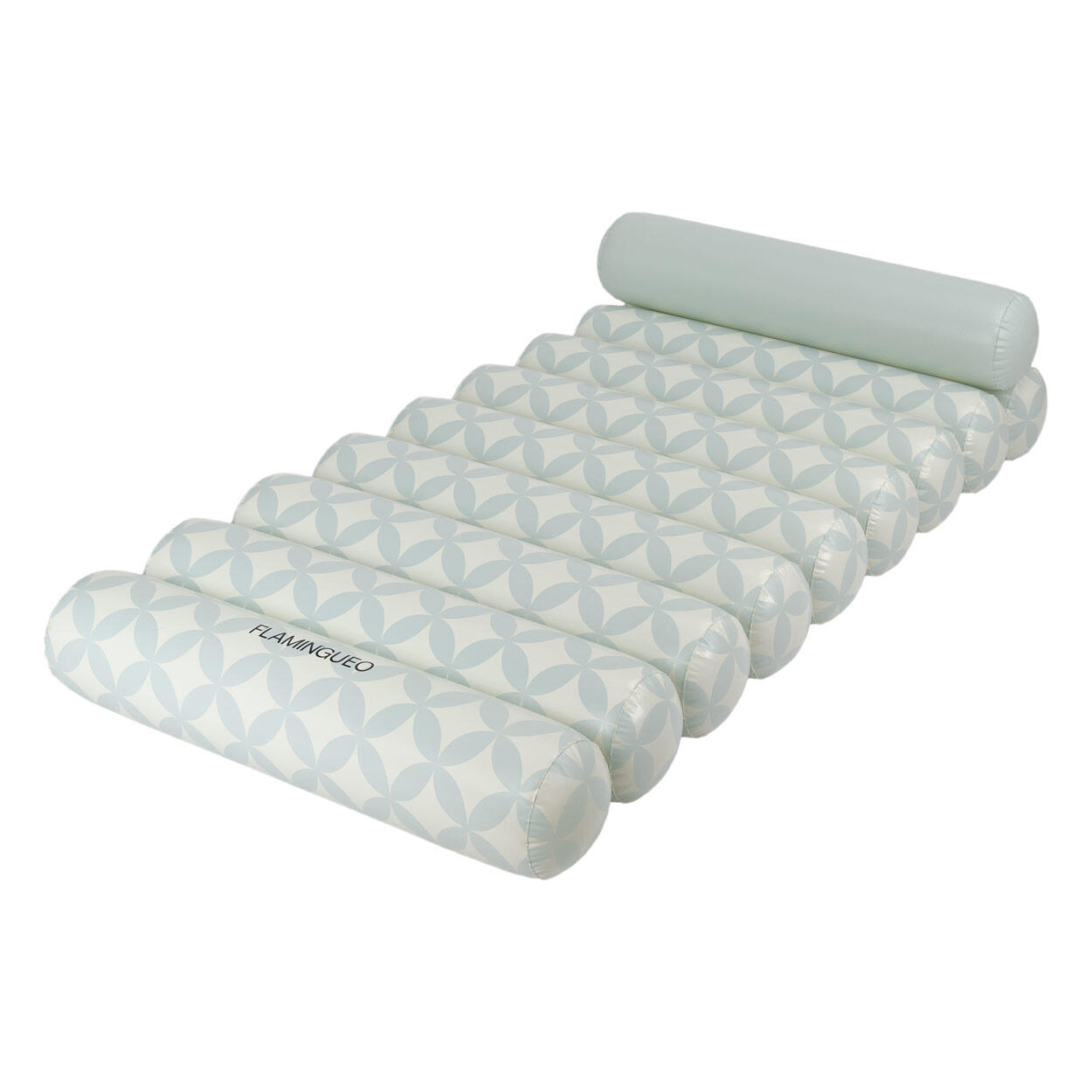 Flamingueo Tumbona Hinchable Flotador Piscina PVC Azul 1/7