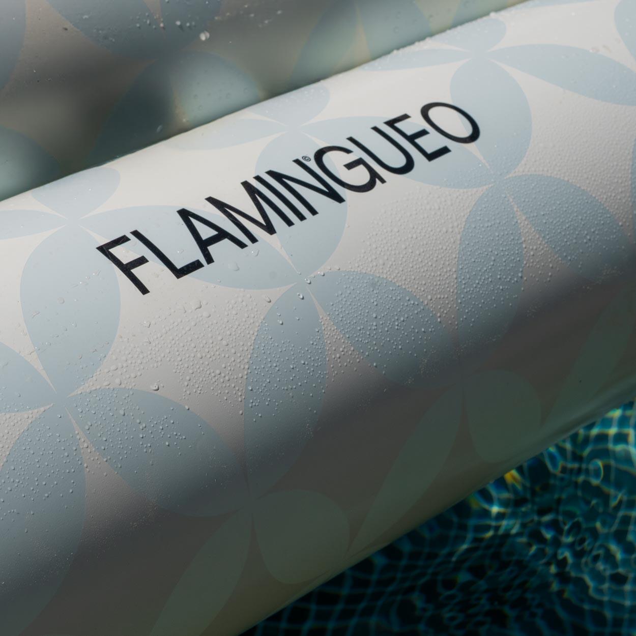 Flamingueo Tumbona Hinchable Flotador Piscina PVC Azul 6/7