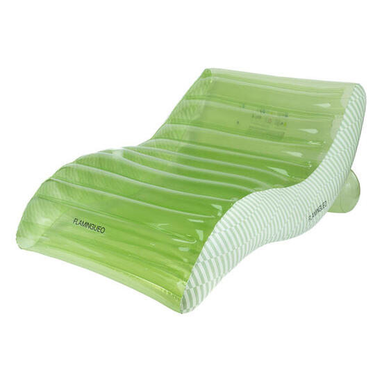 Flamingueo Bouee Piscine Hamac Gonflable PVC Vert