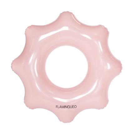 Flamingueo Giant Float Donut Glitter PVC Türkis Poolmatte