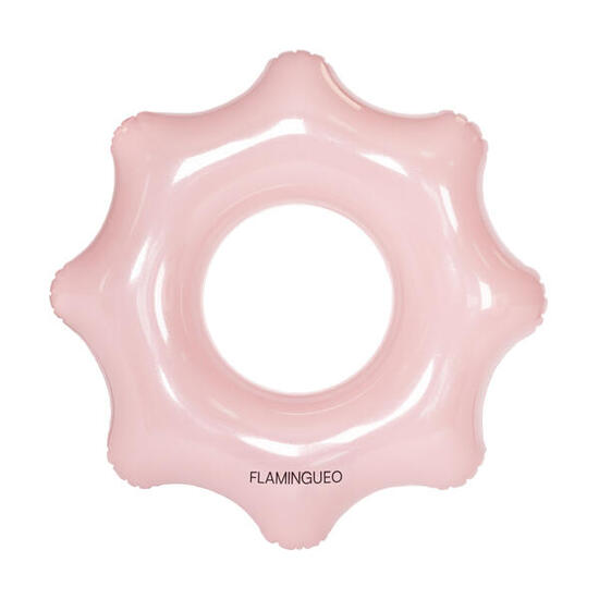 Flamingueo Giant Float Donut Glitter PVC Türkis Poolmatte