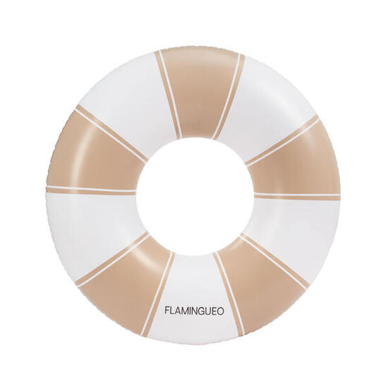 Flamingueo Bouée Gonflable PVC Donut Beige