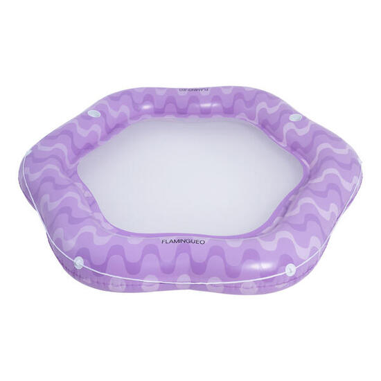 Flamingueo Bouee Piscine Matelas Gonflable PVC Violet