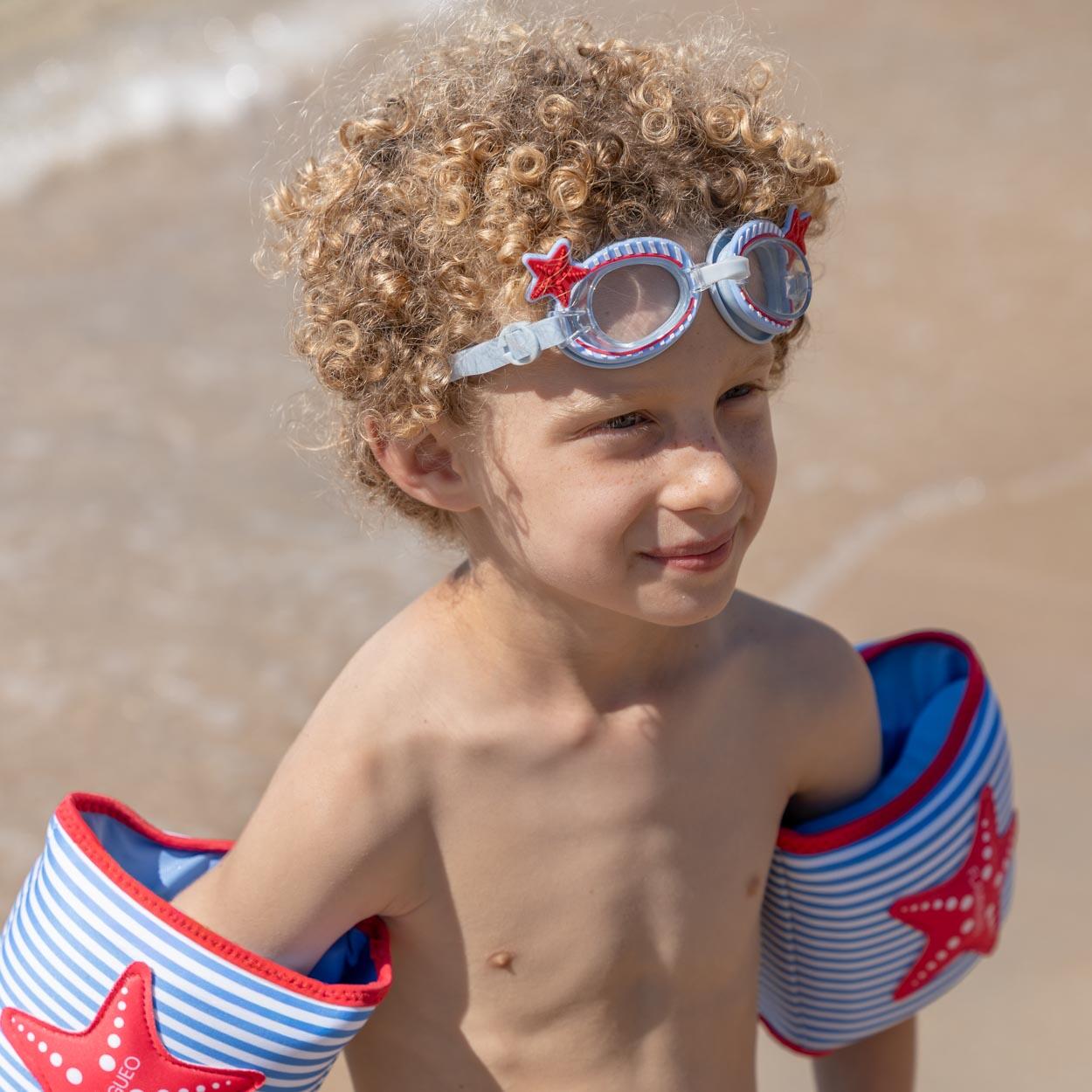 Flamingueo gafas natación infantiles antivaho multicolor 2/3