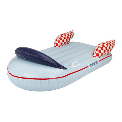 Flamingueo Pool Float Kids PVC Ligstoel Blauw