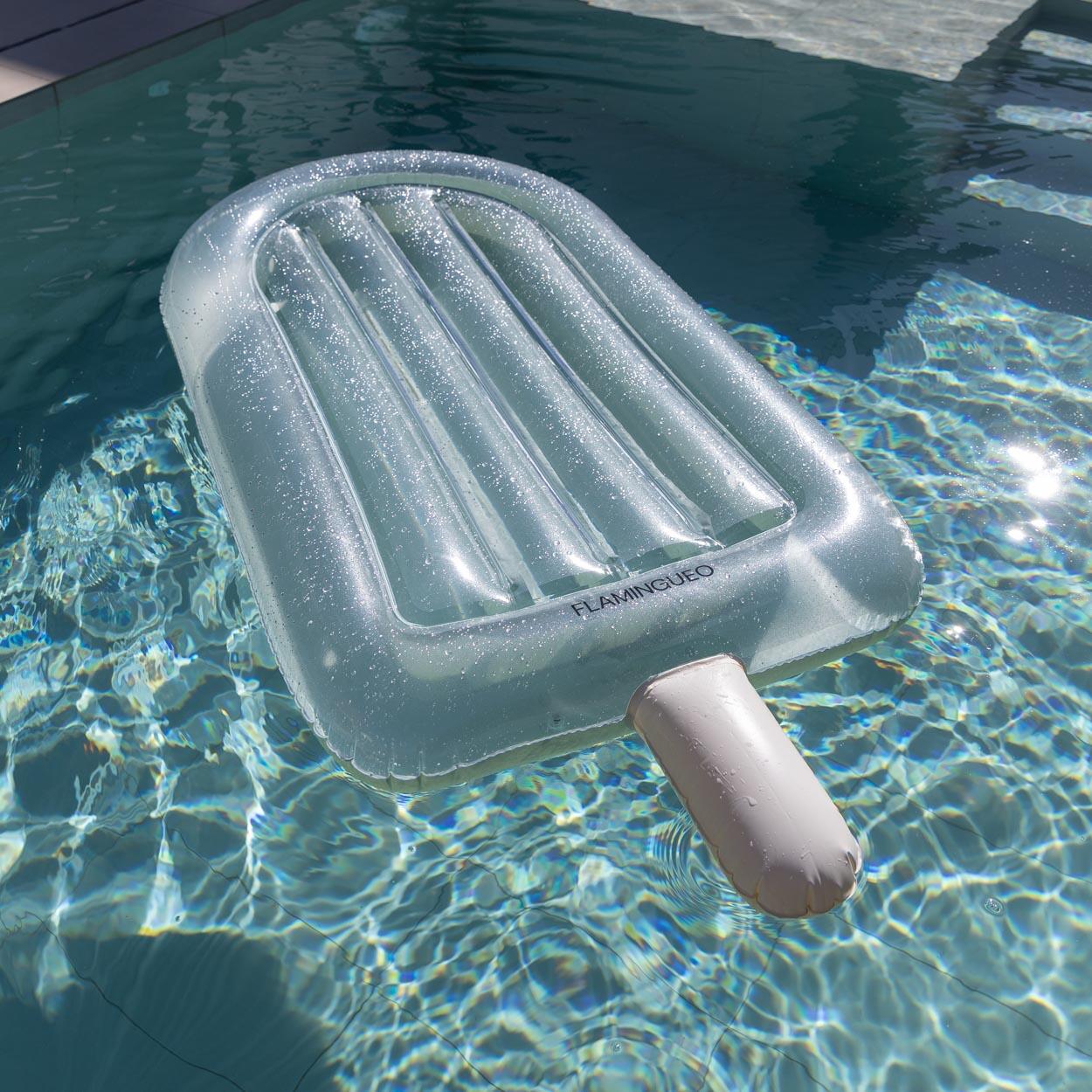 Flamingueo Bouee Piscine Hamac Gonflable PVC Turquoise 2/7