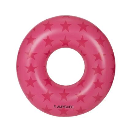 Flamingueo Giant Donut Float Stars PVC Blaue Poolmatte