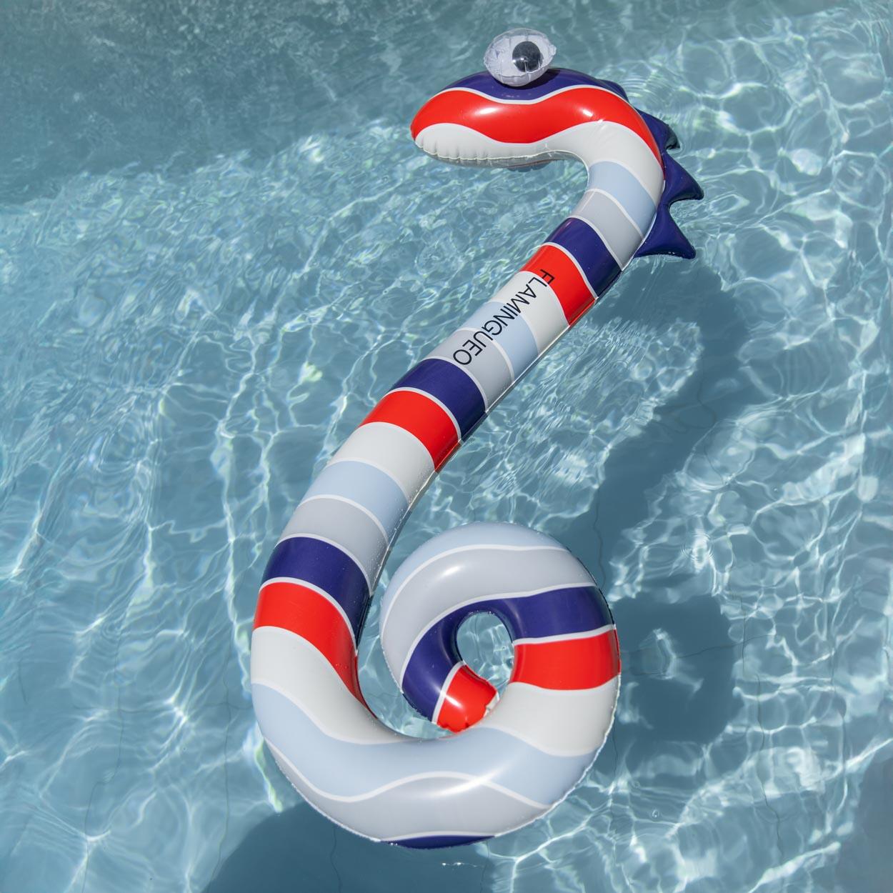 Flamingueo Flotador Colchoneta Piscina Niños PVC Azul 2/7