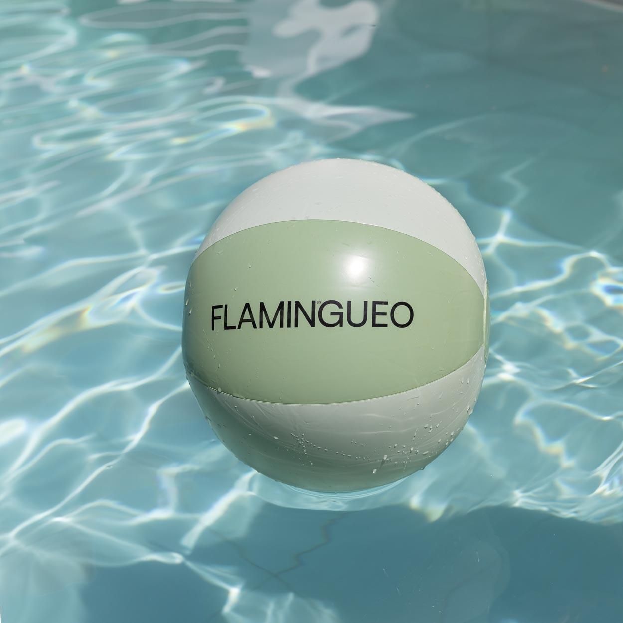 Flamingueo Pelota Hinchable Piscina Playa PVC Verde 2/6