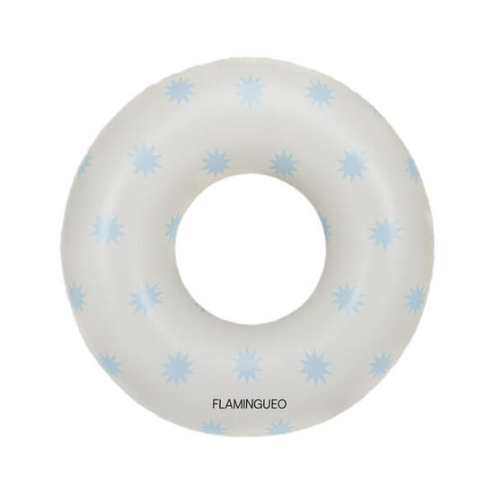 Flamingueo Giant Donut Float Stars PVC Beige Poolmatte