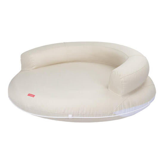 Flamingueo Bouee Piscine Matelas Gonflable PVC Blanche