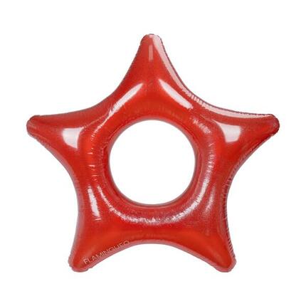 Flamingueo Bouee Piscine Enfants PVC Rouge