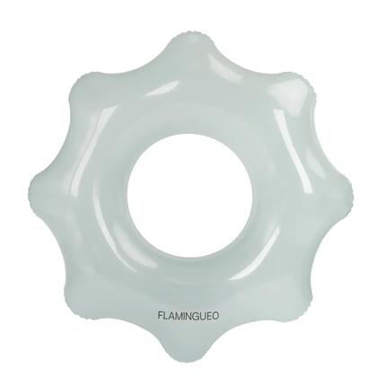 Flamingueo Giant Float Donut Glitter PVC Türkis Poolmatte