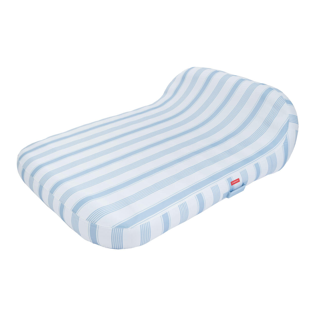 Flamingueo Tumbona Hinchable Doble Premium PVC Azul 1/7
