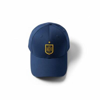 Cappellino junior Spagna Calcio blu navy