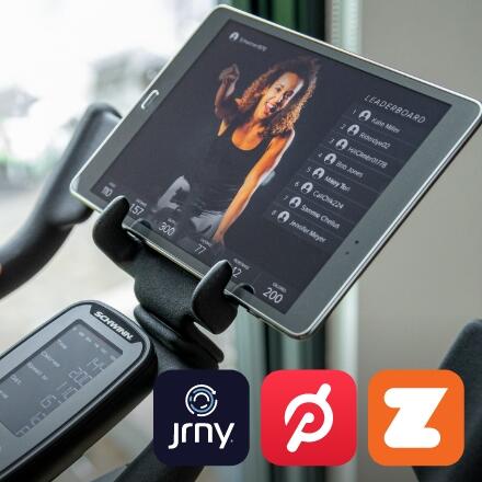 800IC Indoor Cycling Bike, compatibel met de JRNY-app 12/12
