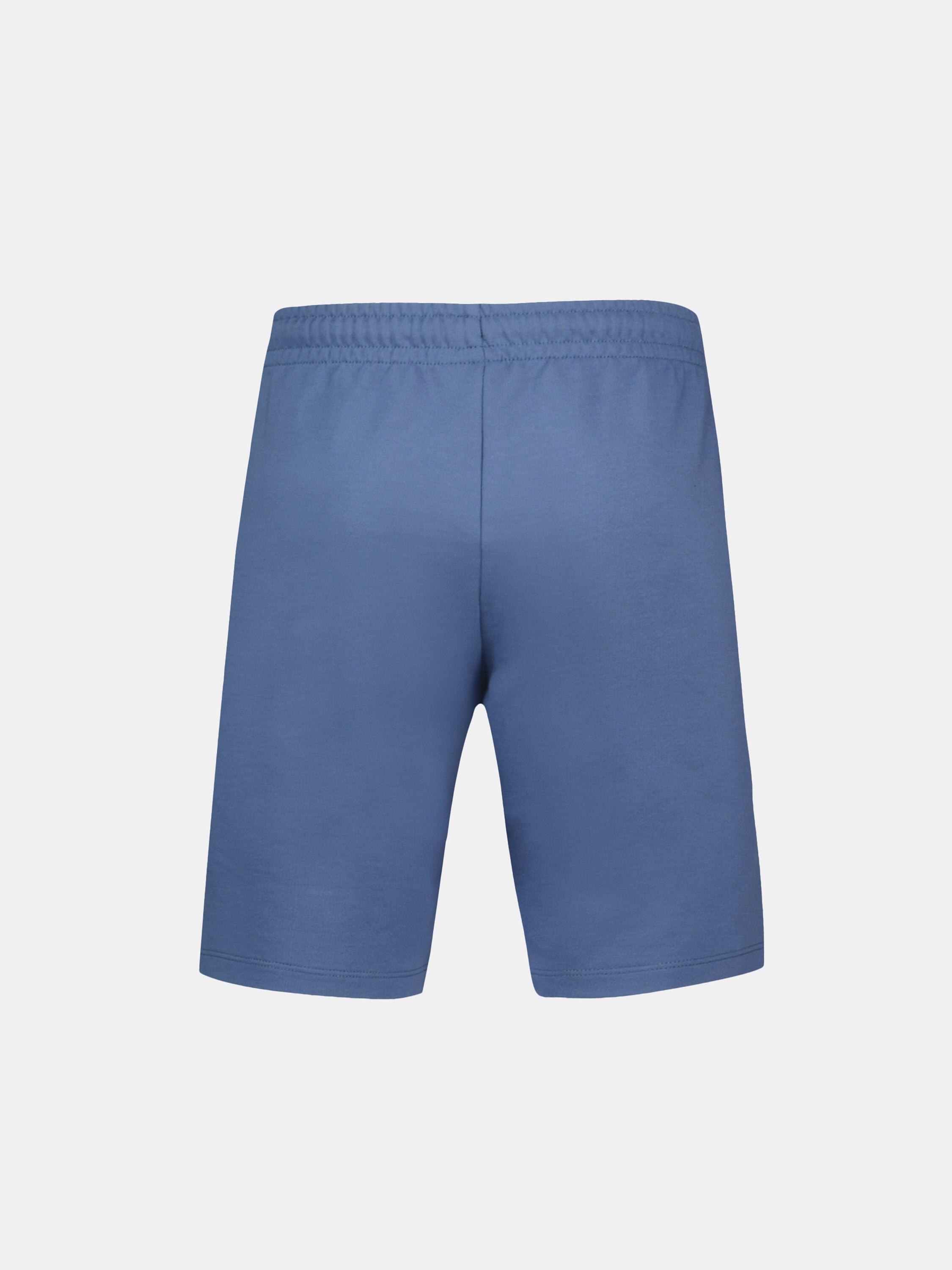 Short en molleton léger avec bandes côtés contrastées Tricolores 2/3
