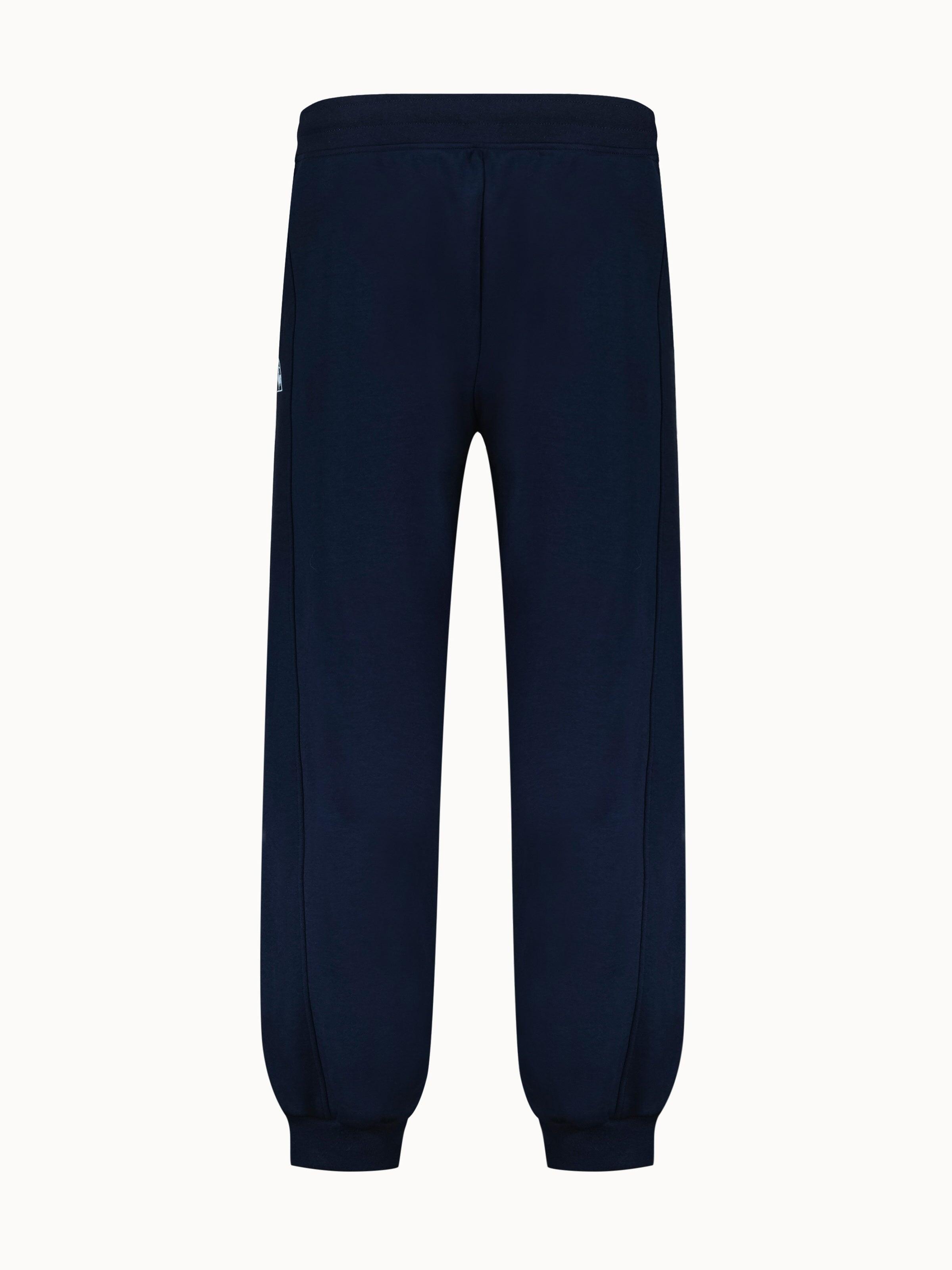 Pantalon relax en double face 2/6