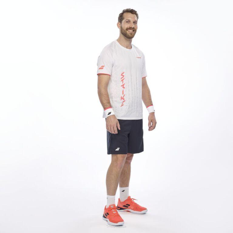 Koszulka tenisowa Babolat Strike Crew Neck Tee Men 5/5