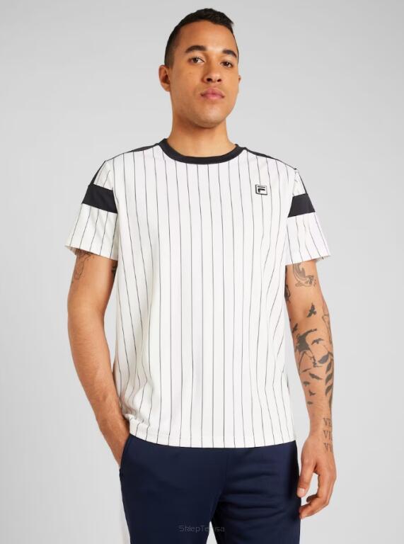 Koszulka tenisowa Fila Stripes Jascha 3/3