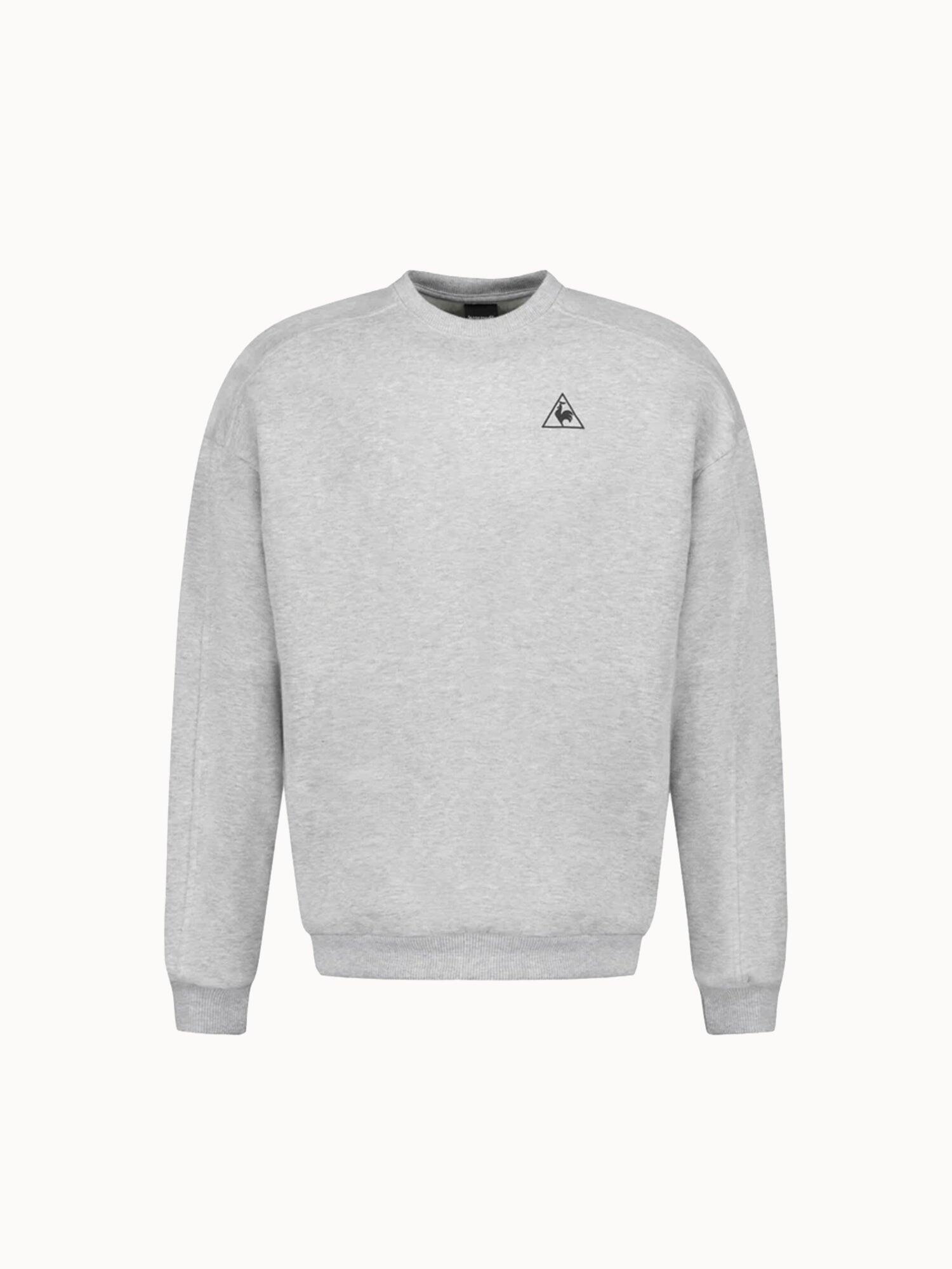 Sweat col rond relax en molleton gratté Contemporain 3/7
