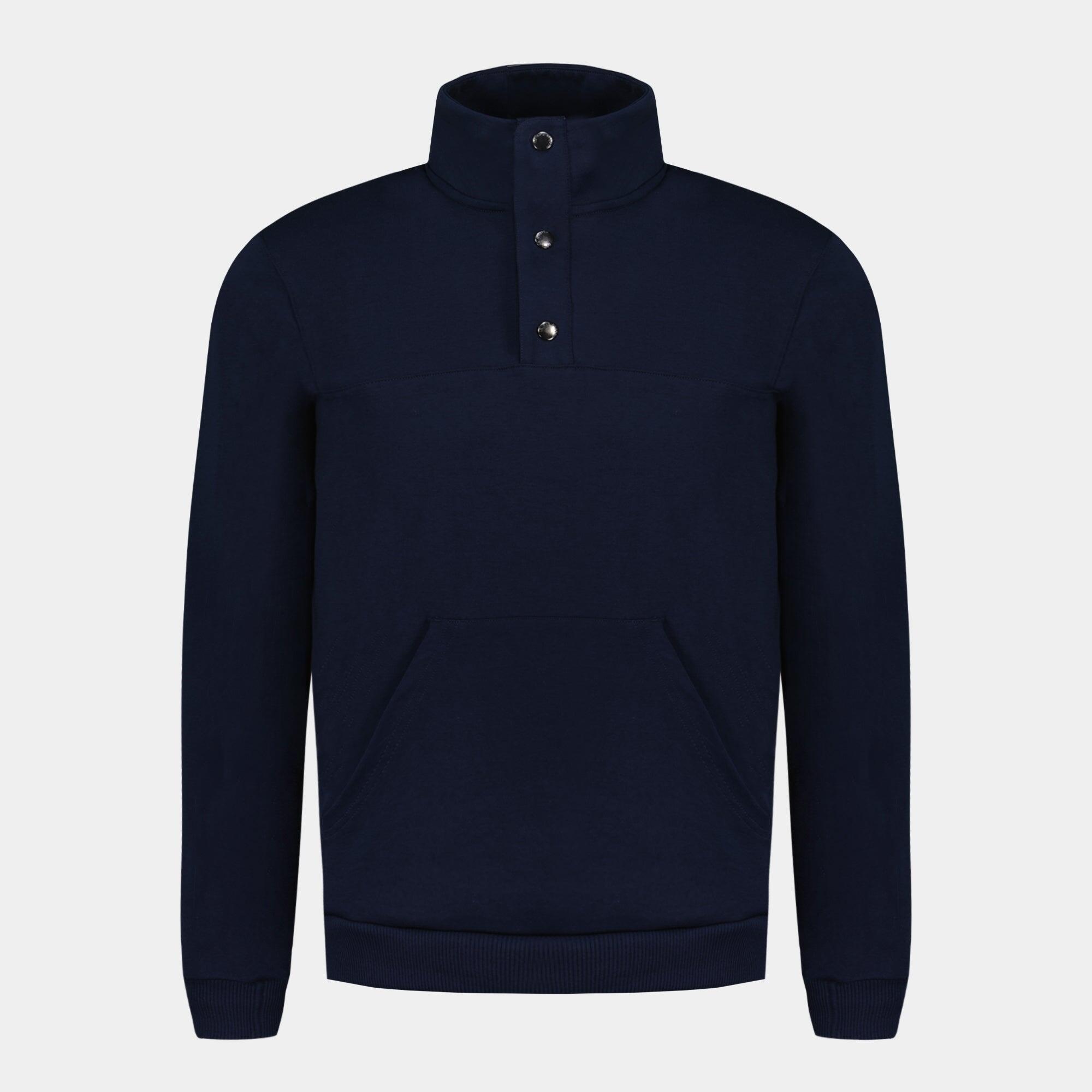Sweat boutonné Essentiel en double face Essentiels ton/ton 3/7