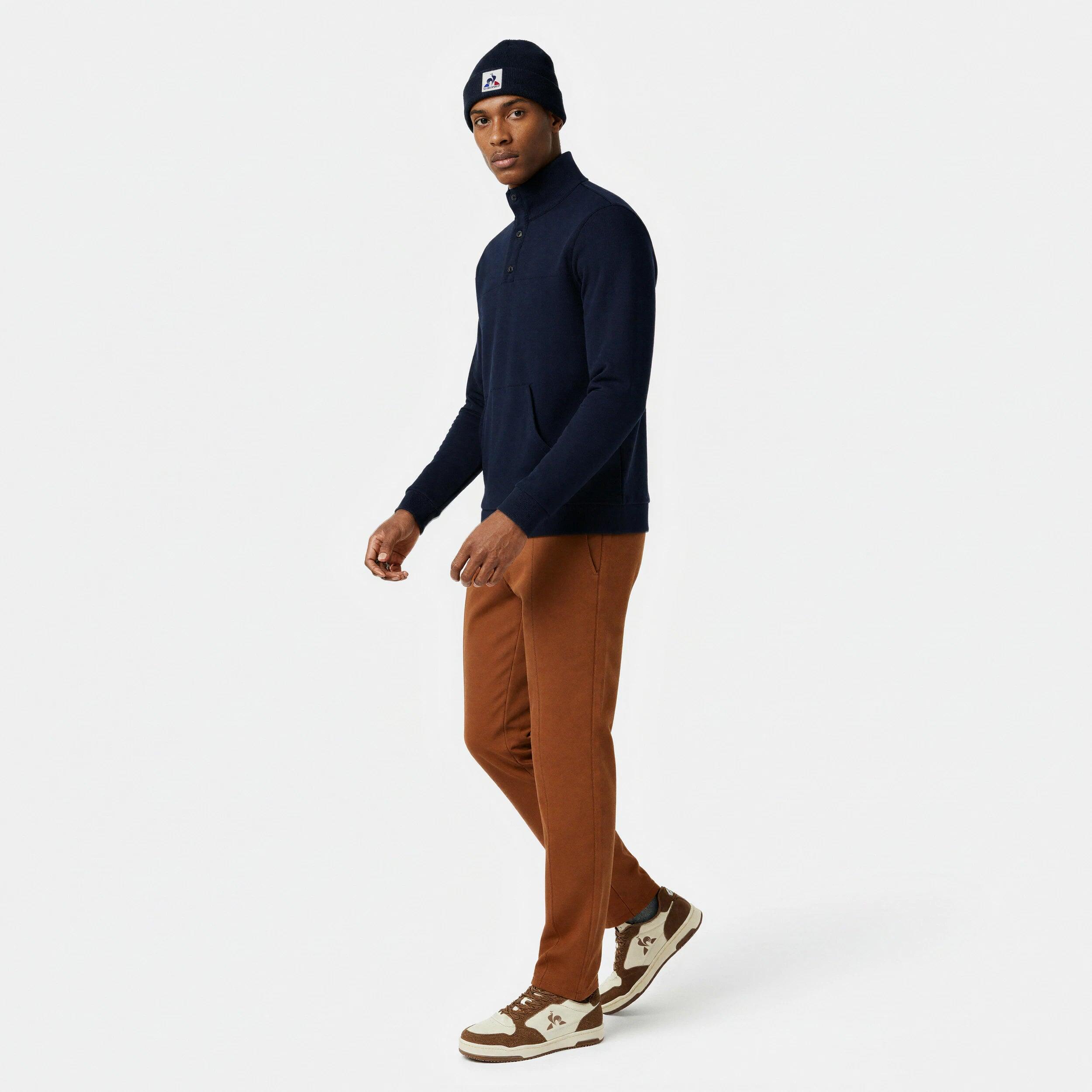 Sweat boutonné Essentiel en double face Essentiels ton/ton 6/7