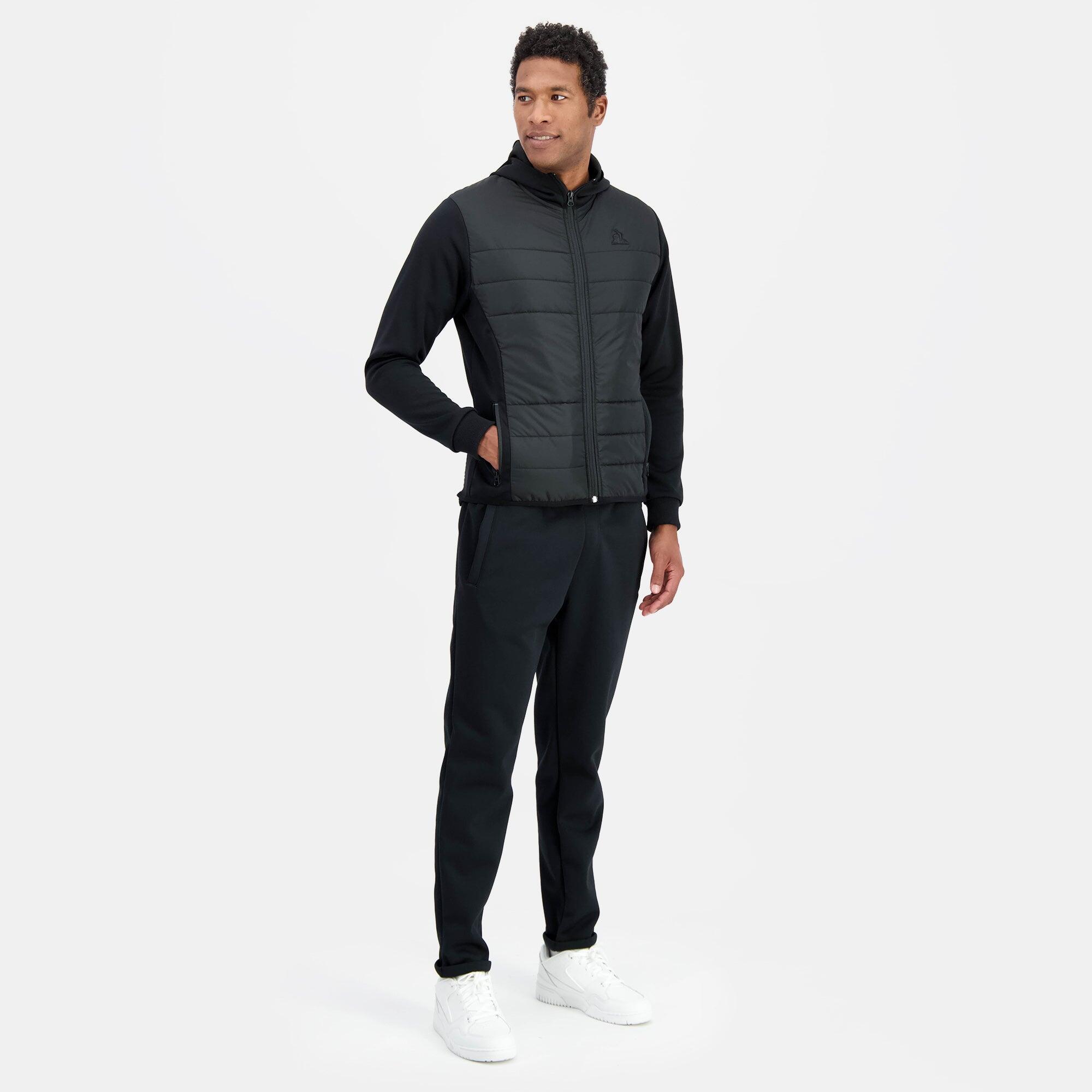 Sweat zippé à capuche Ton sur ton 3/3