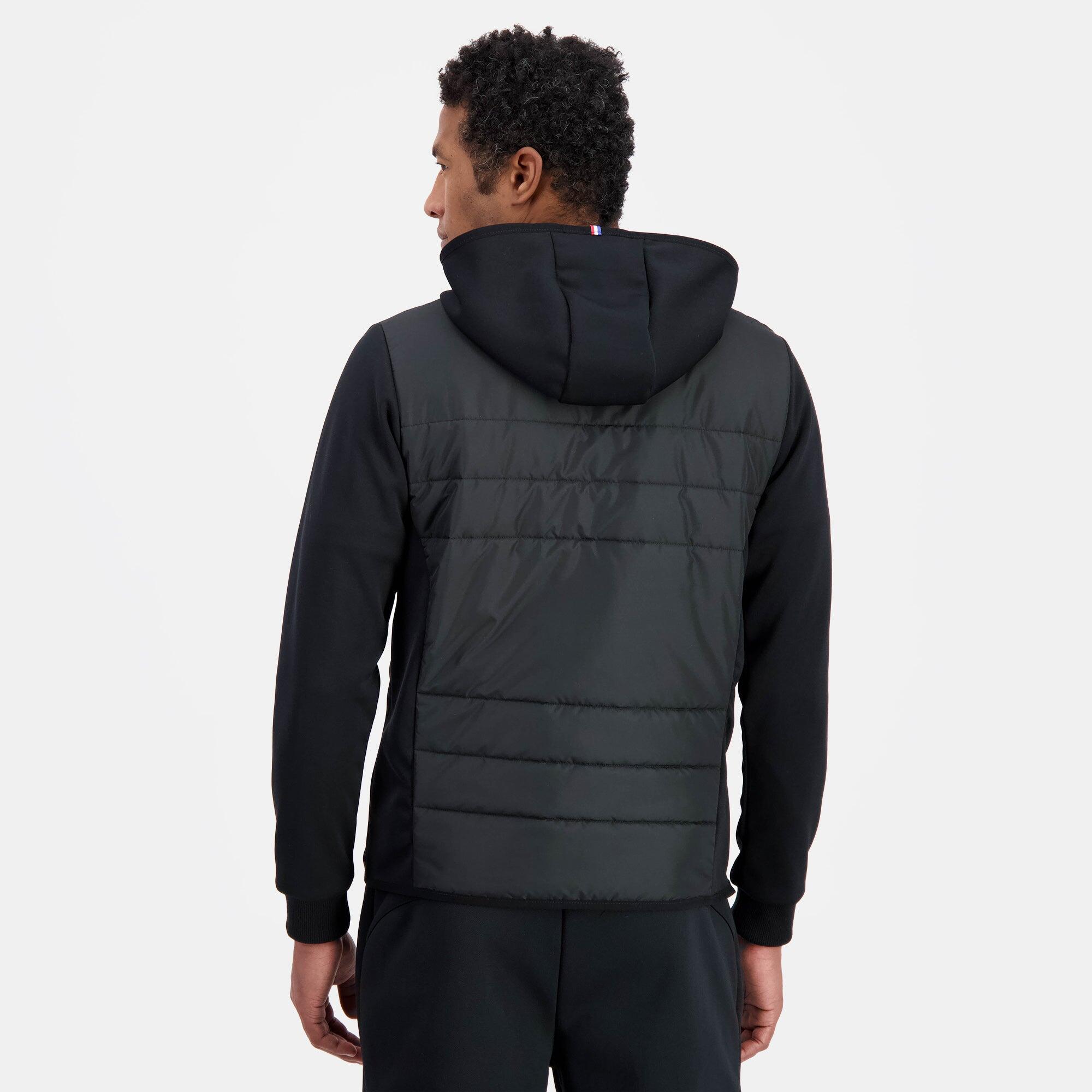 Sweat zippé à capuche Ton sur ton 2/3