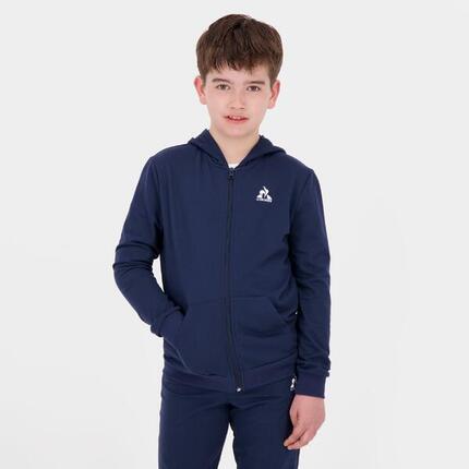 Veste zippée à capuche Essentiel en double face Essentiels