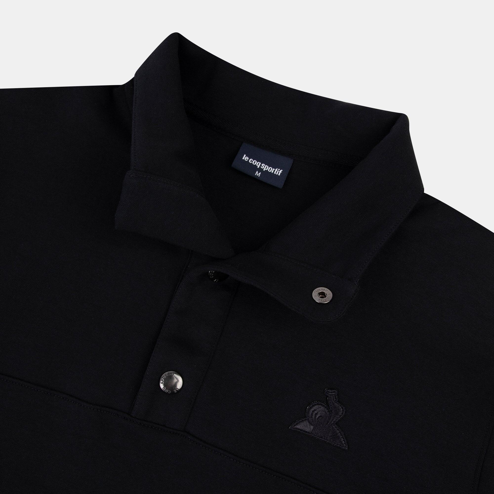 Sweat boutonné Essentiel en double face Essentiels ton/ton 7/7