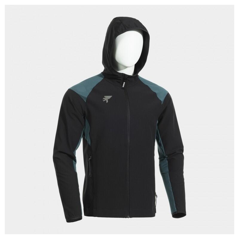 Joma Sudadera negra con cremallera y capucha 22685_32385 2/4