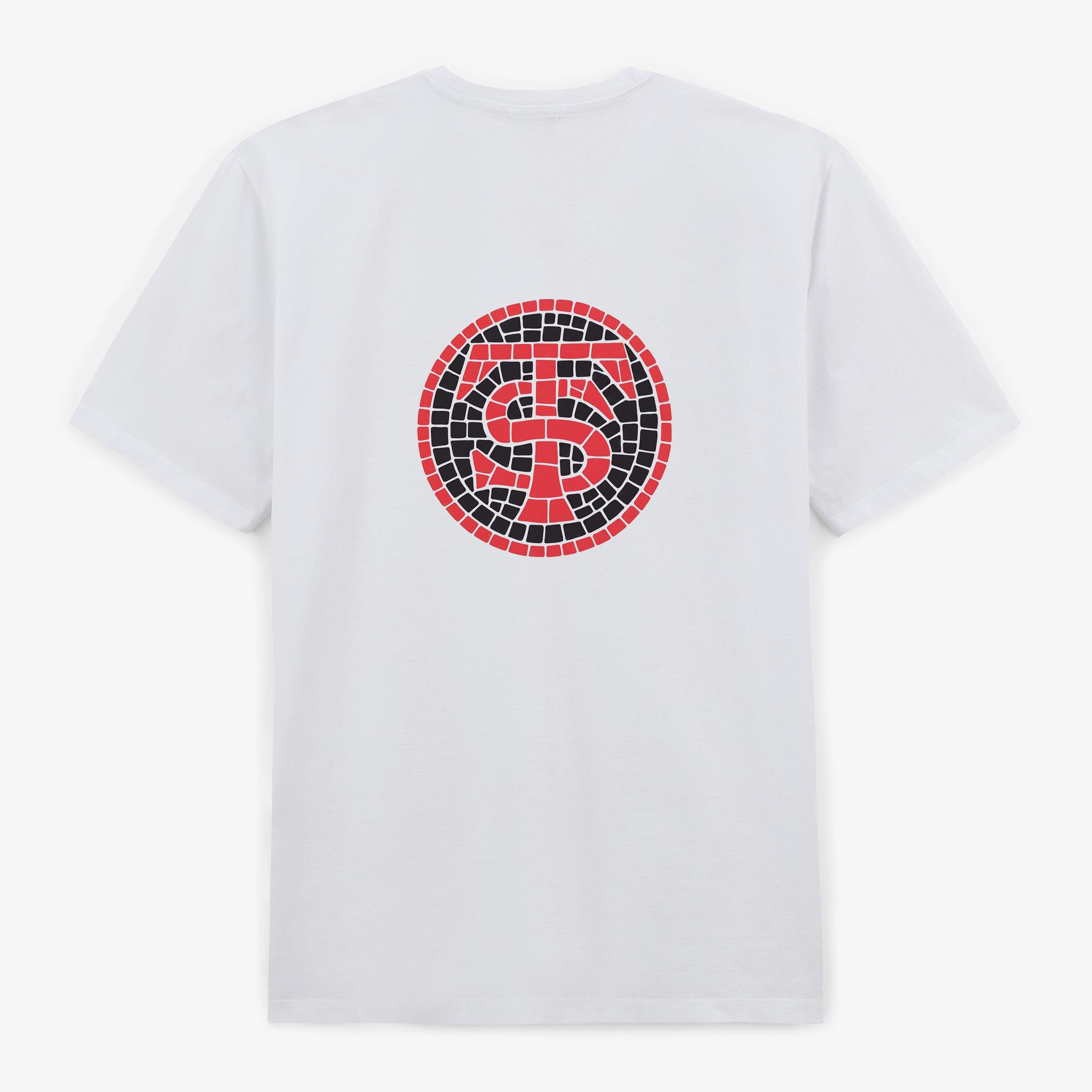 T-shirt "Saint-Sernin" en coton blanc Stade Toulousain 3/5