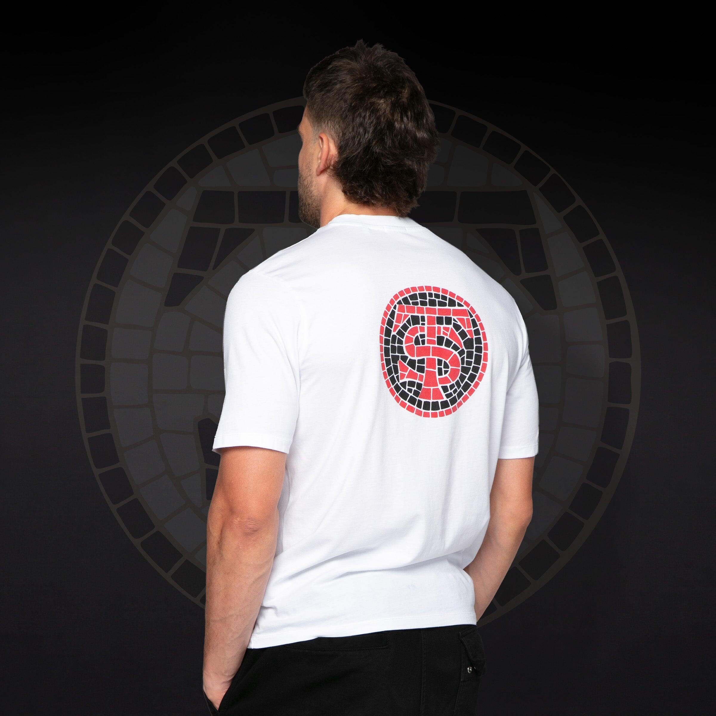T-shirt "Saint-Sernin" en coton blanc Stade Toulousain 2/5