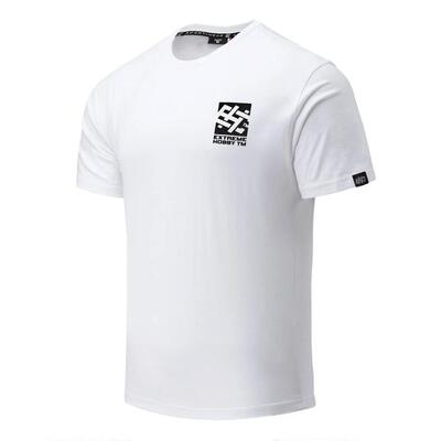Katoenen t-shirt voor heren extreme hobby hashtag 2026