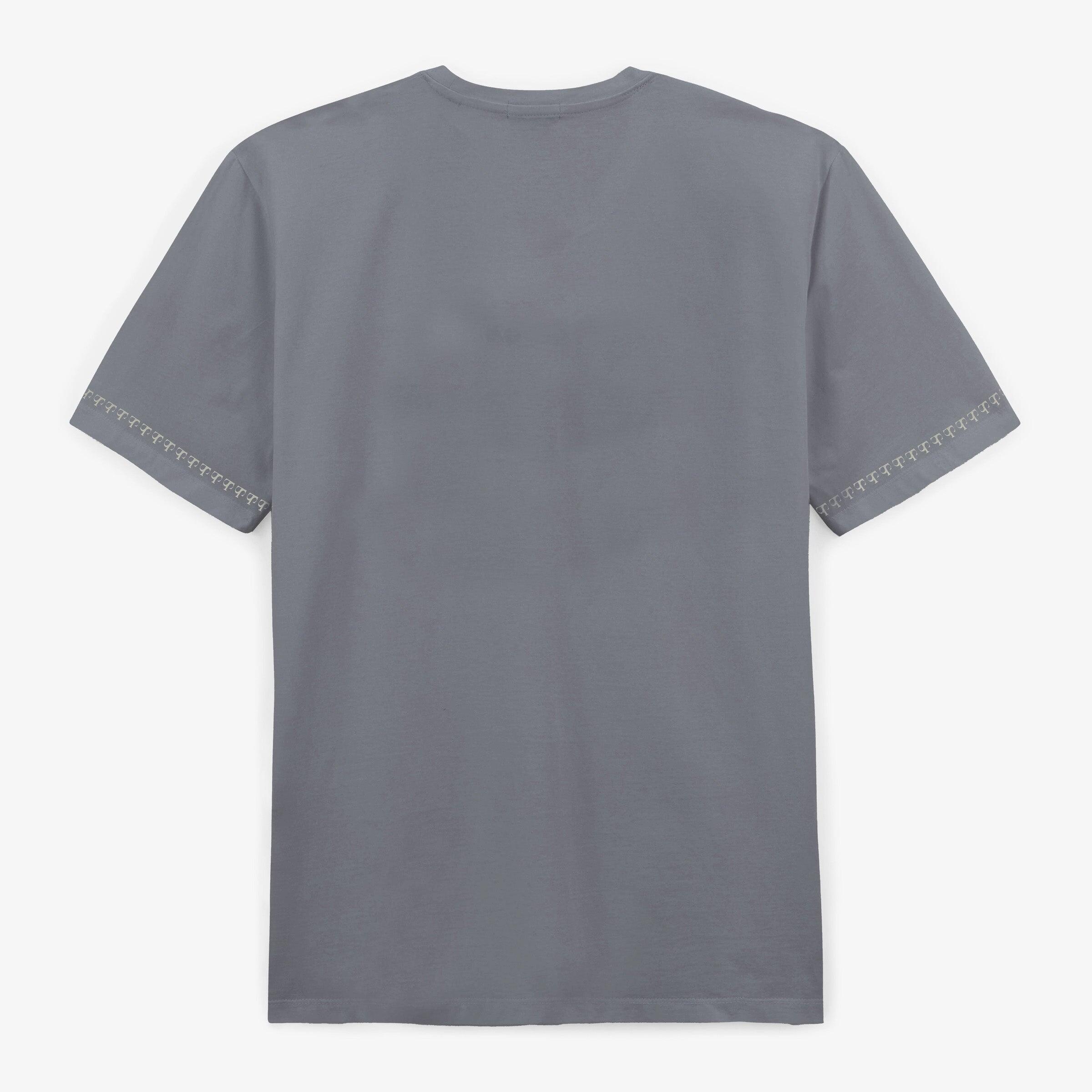 T-shirt "1907" manches courtes en coton gris monogramme Stade Toulousain 3/5