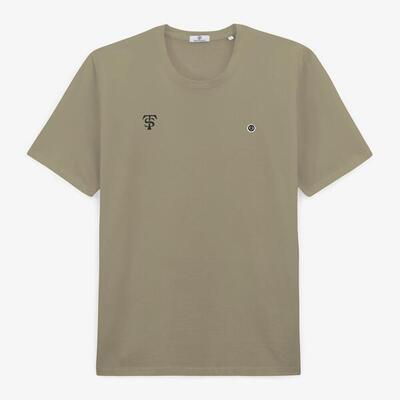 Katoenen t-shirt met korte mouwen stade toulousain mozaïek