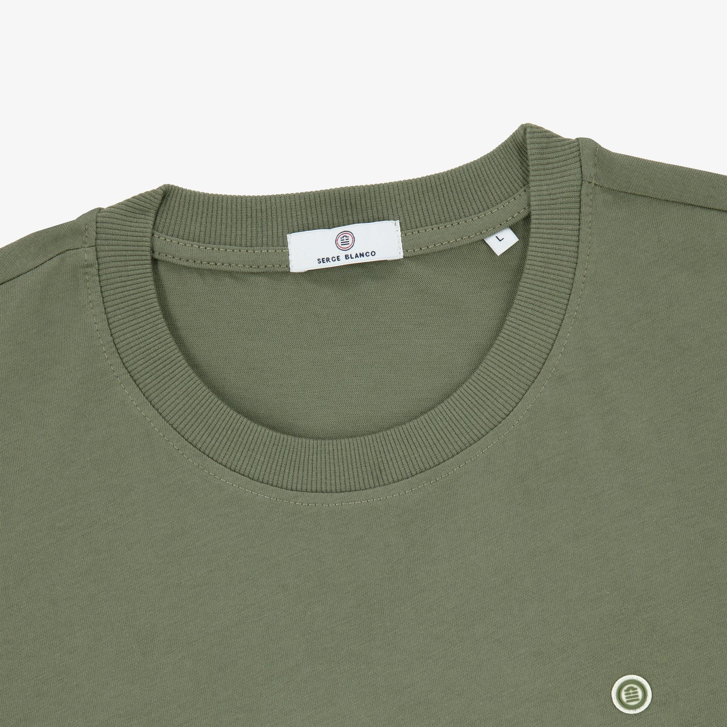 T-shirt "ST 3D" manches courtes en coton vert army Stade Toulousain 5/6
