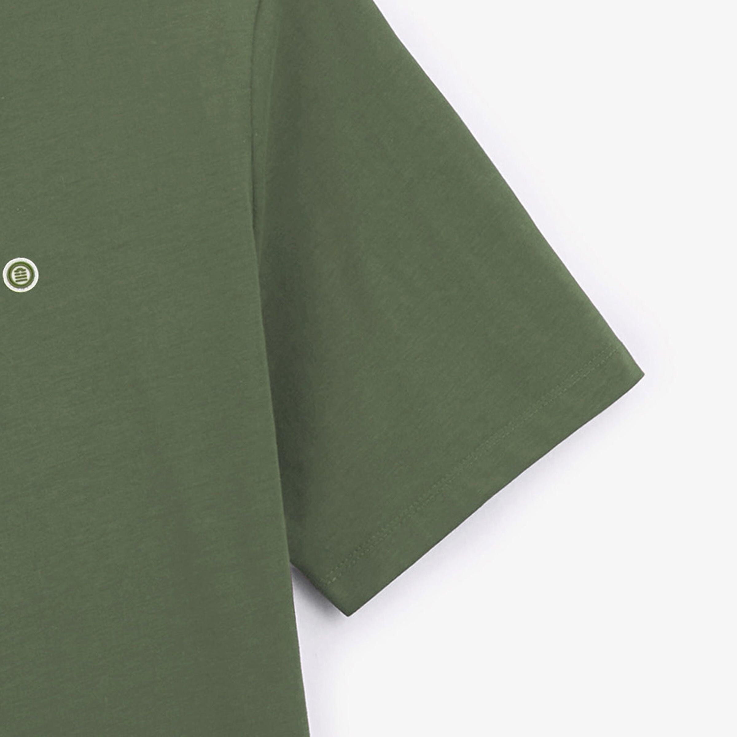 T-shirt "ST 3D" manches courtes en coton vert army Stade Toulousain 6/6