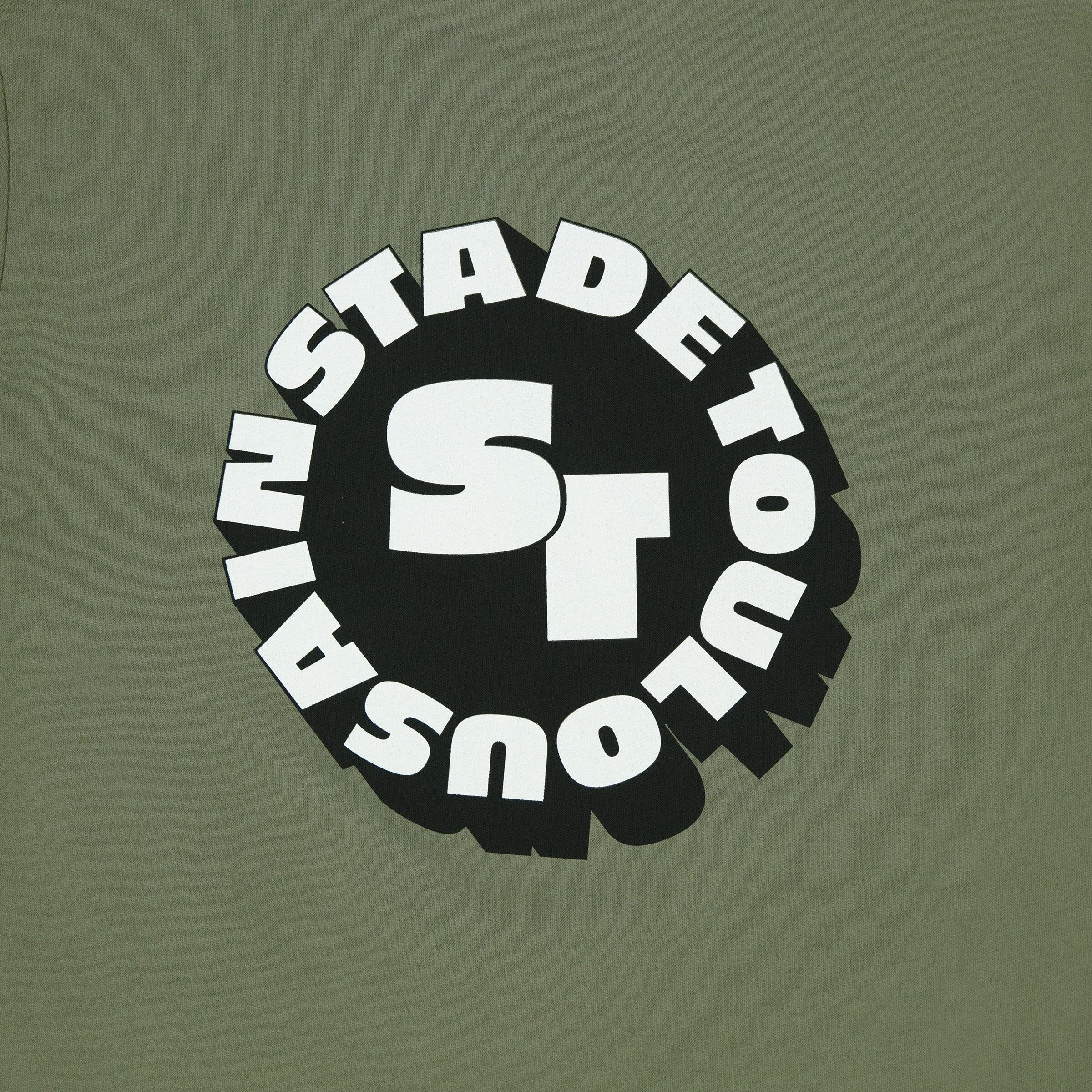 T-shirt "ST 3D" manches courtes en coton vert army Stade Toulousain 4/6