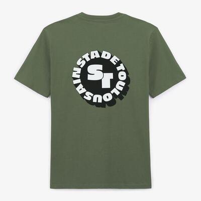 Katoenen t-shirt met korte mouwen van stade toulousain