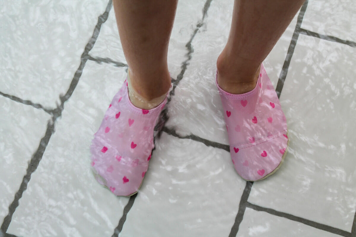 Chaussures aquatiques avec semelle antidérapante Claire 3/4