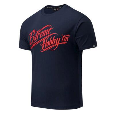 Katoenen t-shirt voor heren extreme hobby signature